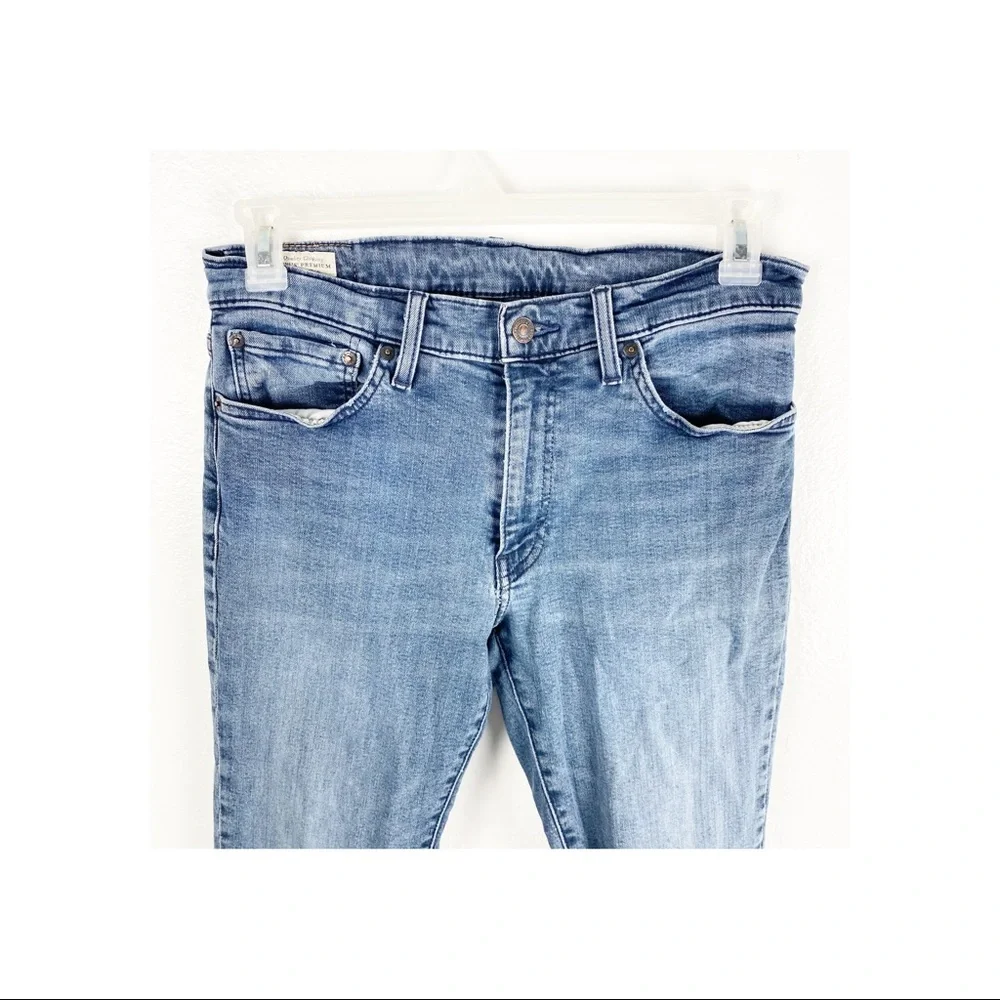 LEVI’S Premium Denim 511 Big E Mid Rise Jeans, Size 32 x 34